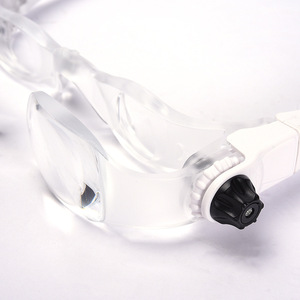 แว่นขยายอ่านหนังสือไฟ LED แบบพับได้หน้าจอโลหะสำหรับสวมศีรษะแว่นตา<span class=keywords><strong>2x</strong></span> กับ4X - Product Image 4