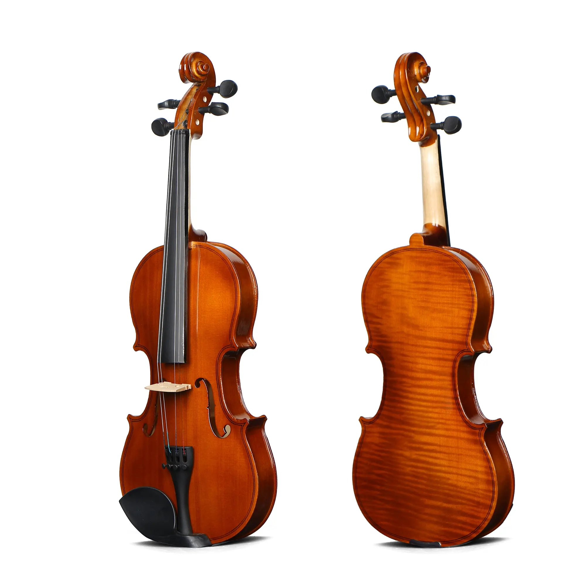 Wholesale Musical Instruments Violin for Students with Violin Accessories Case Bows Rosin 1/4 1/2 3/4 4/4 Violin Instrument