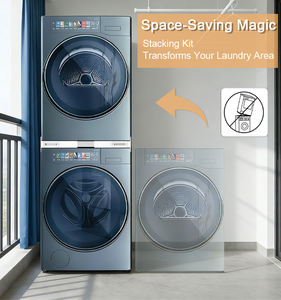 Kit de apilamiento para lavadora y secadora, kit de apilamiento para lavadora y secadora, artículos de uso diario para el hogar - Product Image 3