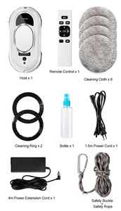 Robot aspirateur électrique <span class=keywords><strong>de</strong></span> nettoyage <span class=keywords><strong>de</strong></span> <span class=keywords><strong>vitres</strong></span>, dispositif <span class=keywords><strong>de</strong></span> nettoyage <span class=keywords><strong>de</strong></span> <span class=keywords><strong>vitres</strong></span> à télécommande pour la maison - Product Image 5