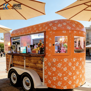 Remorque bar mobile sur mesure pour événements : bar à café, remorque pour chevaux, idéale pour la <span class=keywords><strong>location</strong></span> événementielle et les mariages - Product Image 1