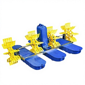 Aireador para Acuicultura Comercial |   Bomba de oxigenación flotante de rueda de paletas para estanques de peces de alto rendimiento, motor 220V/380V, nueva - Product Image 4