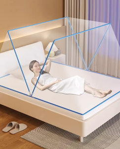Mosquitera Plegable de 8 Puestos para Adultos, Toldo de 1 Metro para Camas de Dormitorio Estudiantil, Instalación sin Herramientas para Niños - Product Image 3