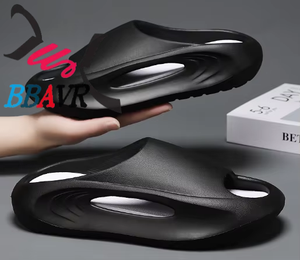 Pantuflas de Plataforma para Hombre, Chanclas, Sandalias Cómodas de Secado Rápido, Impermeables, Transpirables, Antideslizantes, con Masaje, Modernas, para el Hogar e Interiores - Product Image 3