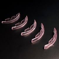 Nouvelles baguettes de rehaussement de cils en silicone sans colle, protections de rehaussement de cils, coussinets de permanente auto-adhésifs doux