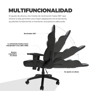 Bán hàng nóng Đen Faux da tốt nhất Ergonomic Video Trò chơi ghế Máy tính chơi <span class=keywords><strong>Game</strong></span> ghế massage miễn phí chơi <span class=keywords><strong>game</strong></span> Ngai Vàng cho chủ - Product Image 6