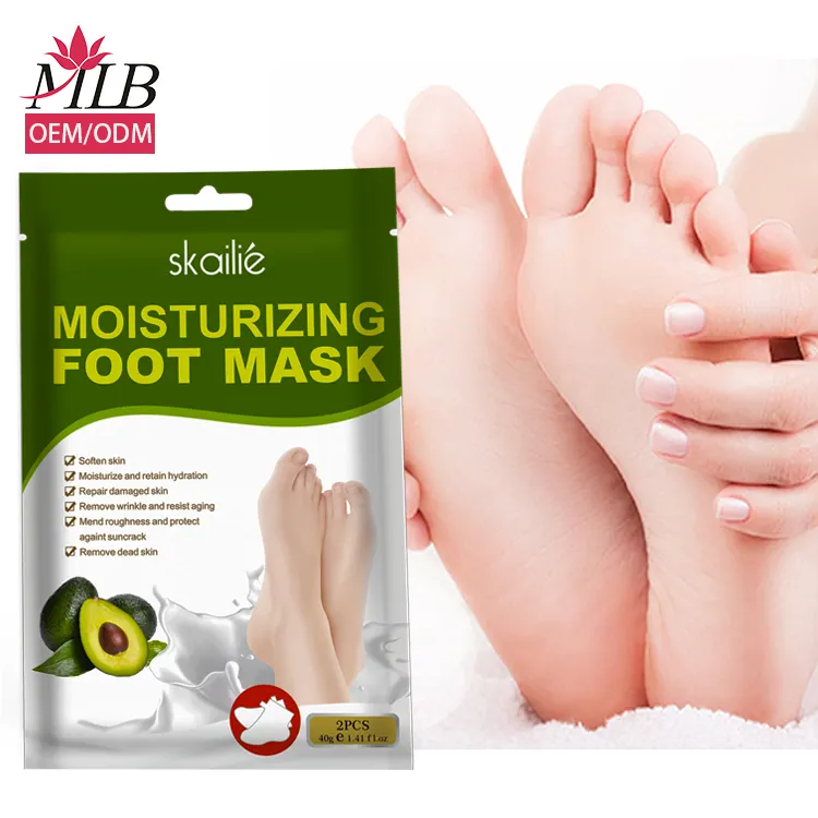 Mascarilla hidratante para el cuidado de los pies, mascarilla de colágeno para pies, hidratante, spa, guantes para pies