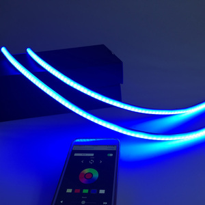 Misun tự động hệ thống chiếu sáng xe ánh sáng nhiều màu <span class=keywords><strong>LED</strong></span> xe đèn pha DRL <span class=keywords><strong>LED</strong></span> Strip - Product Image 2