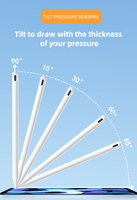 Stylet magnétique OEM pour Apple Pencil 1ère génération, stylet tactile magnétique, stylet capacitif actif pour iPad Pro 12.9 iPad Air