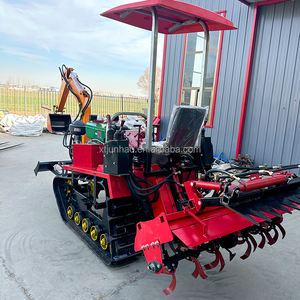 Uso en granjas familiares Siembra agrícola anfibia tipo oruga, labranza, surco, labranza rotativa, mini máquina herbicida - Product Image 4