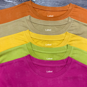 Summer Custom High Quality Women's Cotton Spandex Blend Breathable Tshirt Solid Color Loose Fit Casual <b>Crop</b> <b>Top</b> Tshirt - Product Image 6