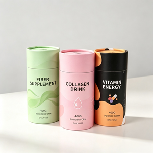 Pot en carton écologique avec couvercle <span class=keywords><strong>à</strong></span> pression et joint en silicone pour sel de bain, sel de relaxation, gommage corporel et soins spa - Product Image 1