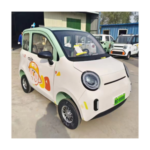 سيارة كهربائية صغيرة ببابين و4 مقاعد، محرك تيار متردد 1000 واط، تشغيل بزر واحد، فتحة سقف، مروحة، مركبة طاقة جديدة للقيادة في المناطق السياحية والصناعية - Product Image 1