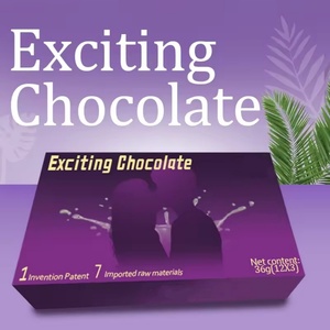 Complément alimentaire à base de plantes, aphrodisiaque, chocolat excitant, formule personnalisée OEM, chocolat naturel pour hommes adultes - Product Image 3