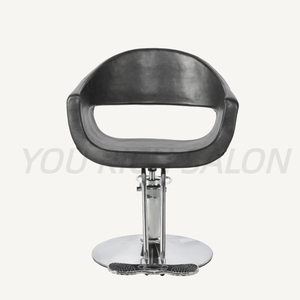 Sillón de Barbería Hidráulico Moderno Reclinable, Silla de Salón con Altura Ajustable, Silla de Peluquería de Cuero PU para Barbería - Product Image 5