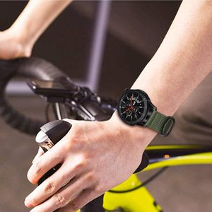 Compatible avec Samsung <span class=keywords><strong>Galaxy</strong></span> Watch <span class=keywords><strong>Gear</strong></span> S3 <span class=keywords><strong>Classic</strong></span>/Frontier Bracelet en nylon souple à dégagement rapide Bracelet de sport de remplacement réglable - Product Image 5