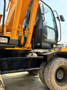 Excavadoras de ruedas usadas <span class=keywords><strong>Hyundai</strong></span> 210w-7 <span class=keywords><strong>4x4</strong></span> rueda 21 toneladas precio bajo buen estado <span class=keywords><strong>Hyundai</strong></span> 210W excavadora de ruedas usada en Dubai usada - Product Image 5