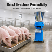 Machine à granulés d'aliments pour animaux à haute productivité 100-1000 kg/h pour la production de granulés d'aliments pour bétail