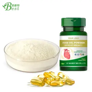 Groothandel Diepzee Visolie Zeewier Poeder Vetzuur Visolie Capsules Softgel Halal Epa Dha Visolie Poeder 10% - Product Image 1