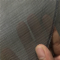 Maille à œil carré galvanisée fil dur brillant en acier à faible teneur en carbone, treillis métallique en fer galvanisé