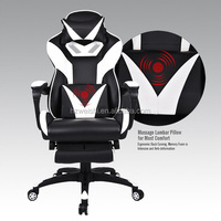 WSZ7100 chaises de jeu professionnelles personnalisées avec fonction de massage chaise de jeu Furgle chaise de jeu chaises de jeu de poste de travail