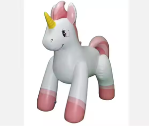 Personalizado PVC hermético inflable Licorne modelo unicornio inflable, personaje de unicornio inflable en la vida real - Product Image 2