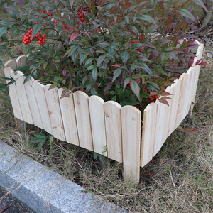 Bordure de clôture de jardin en bois bordure en bois fleur d'arbre - Product Image 2