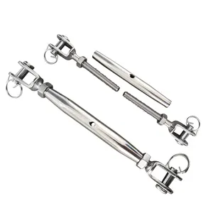 ready to ship stainless steel m3 pipe closed body turnbuckle