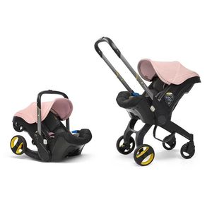 Cochecito de Bebé Reversible Cuatro en Uno de Aleación de Aluminio con Canasta Bidireccional, Ruedas de PU, Asiento de Seguridad para Recién Nacidos, Carga Máxima de 25 kg - Product Image 3