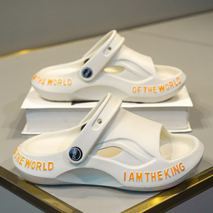 รองเท้าเด็ก ระบายอากาศได้ดี สไตล์เกาหลี สีพื้น หัวกลม พื้นรองเท้าและวัสดุส่วนบนทำจากอีวีเอ เหมาะสำหรับฤดูร้อน - Product Image 5