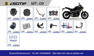 Parte de las motocicletas espejo lateral espejos retrovisores motocicleta bicicleta de calle para el trazador de la motocicleta de la calle para la motocicleta de la motocicleta para la motocicleta de la calle para el trazador 900 de la marca FZ6 de los años del 2012 - Product Image 4