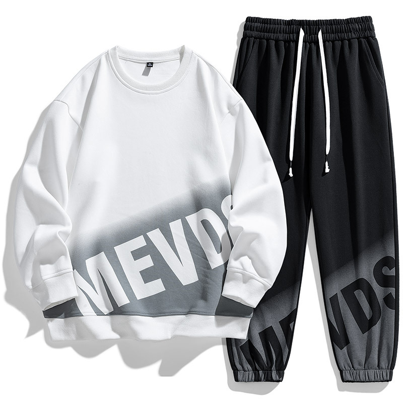 Completo maglia sottile Lu-X02 bianco