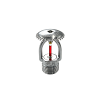 BangMei DN15 Q3 Bohlam Kaca Merah Lapisan Krom Kuningan 1/2 K80 68 Kepala Sprinkler Tegak Otomatis untuk Penanggulangan Kebakaran Kelas A/B