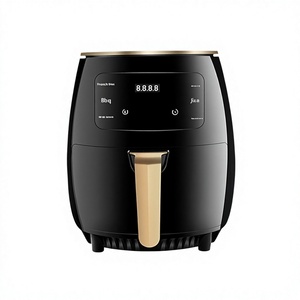 Friteuse à <span class=keywords><strong>frites</strong></span> multifonction entièrement automatique, grande capacité 4L-5L, 220V, commande tactile, 1400W, pour usage domestique et international - Product Image 1