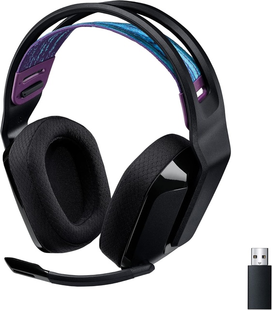 Wireless Game Headset-portable Headset, Flip Mute Microphone, Stereo