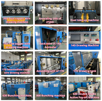 Haute efficacité nouveau/utilisé 500/630/800/1250 fil de cuivre/câble simple/double torsion Machine de regroupement pour Machine de fabrication de câbles