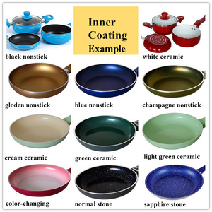 Wholesale Kitchen Supplies Nonstick Aluminum Cookware Sets Home Cooking <strong>Utensils</strong> <strong>Pots</strong> and Pans Induction Bottom Kitchenware Set - Product Image 6