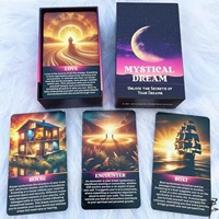 Jeu de Tarot de Divination Française, Cartes Oracle, Affirmation Éco-Positive, Jeu de Tarot de Marseille en Papier avec Guide, Idéal pour un Cadeau