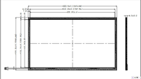 Modul LCM LCD TFT 13.3 Inci 1920*1080 Tampilan Penuh HD Kecerahan Tinggi Pembuangan Panas untuk Terminal POS Kontrol Industri