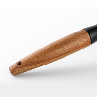Anti-aanbak Coating Ijs Opscheplepel Tool Scoop Met Houten Comfortabele Handgreep