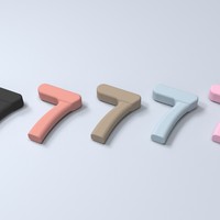 Mancuernas de Silicona en Forma de 7 Personalizadas, con Bordes Recubiertos de Silicona, para Yoga y Fitness con Pesas
