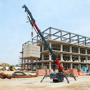 מנוף עכביש L-339 חדש 3 טון 5 טון 8 טון מיני הידראולי טלסקופי עם שלט רחוק, מנוע חשמלי/דיזל, עם תעודת CE - Product Image 5