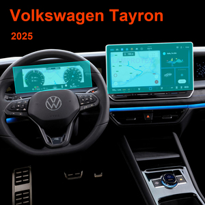 Protection d'écran en verre trempé pour écran du tableau de bord Volkswagen Tiguan T-ROC Atlas Tayron Taos Touareg T-Cross <span class=keywords><strong>Taigo</strong></span> 2027 2026 - Product Image 5
