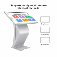 Terminal Multifuncional Táctil Vertical HD Todo en Uno para Publicidad, Terminal de Autoservicio Horizontal con Pantalla Táctil para Centros Comerciales
