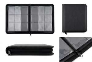 <span class=keywords><strong>Classeur</strong></span> de haute qualité à couverture rigide personnalisé étanche A4 A3 à flipchart <span class=keywords><strong>classeur</strong></span> à fermeture éclair en métal avec couverture en plastique PP - Product Image 3