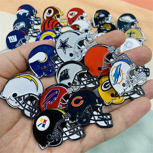 Decorazioni spilla in smalto casco personalizzato New York sport Team Club distintivo - Product Image 1