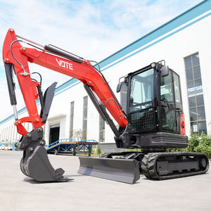 Бесплатная доставка! Новый мини-экскаватор 4 тонны с двигателем Kubota, для фермы и дома, гусеничный, 2 тонны, 1.5 тонны. - Product Image 4