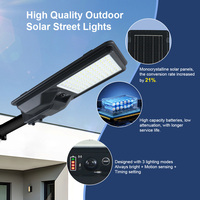 Lampe solaire LED de rue KCD à batterie au lithium, 50 000 heures, montage mural industriel, IP65, extérieur, 30w 60w 90w 150w 200w 6000 lumens