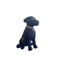 Modèle de chien gonflable géant en PVC Taraulin pour la publicité et la décoration, taille personnalisable et certifié CE