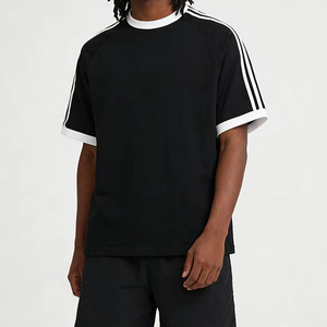 เสื้อยืดเจอร์ซีย์ผ้าฝ้าย 100% น้ำหนัก 240 กรัม ลายพิมพ์สำหรับผู้ชาย ขายส่ง เสื้อยืดเปล่าสีพื้น ทรงหลวม สวมใส่สบาย แขนสั้น เสื้อยืดลายกราฟิกสำหรับทุกเพศ - Product Image 3